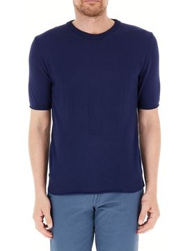 QB24 T-shirt girocollo BLU NAVY XL
