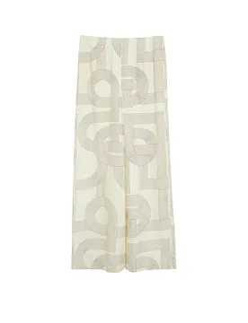 Comma Pantalon Marlene blanc 44 - Comma - FashionsVida