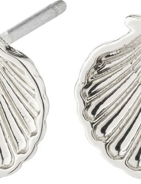 Pilgrim Pendientes 'Opal' plata
