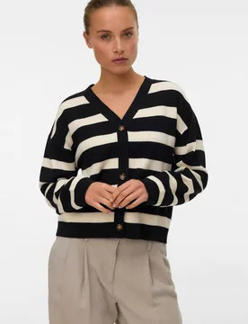 Cardigan abotonado de mujer de punto suave - Vero Moda - FashionsVida