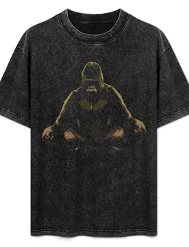 Ape Meditating T-Shirt Casual Daily Graphic Tee - Aliexpress - FashionsVida