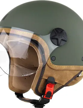 Casco Moto Jet 721 ANT Verde Opaco taglia XS - MOTOCUBO - FashionsVida