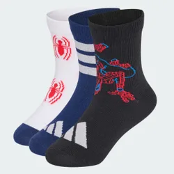 Calzini Marvel Spider-Man bambini e bambine 28-30 Black / Dark Blue / White