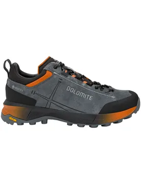 Chaussures de randonnée journée en GORE-TEX® - M'S Vernale Hike Low Gtx Gunmetal Grey en Cuir - Taille 45 - Gris - Dolomite - FashionsVida