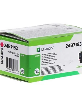 Toner 24b7183 Magenta One Size unisex - Lexmark - FashionsVida
