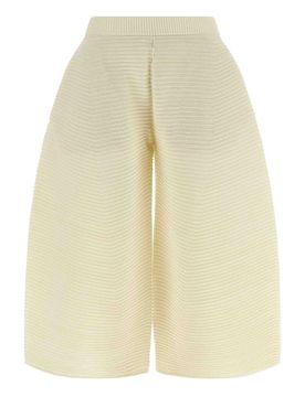 Pantaloni in maglia ondulata