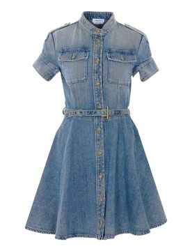 Alexander Mcqueen Vestito in denim