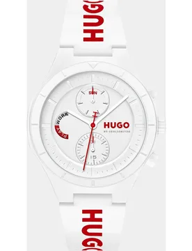 Reloj de hombreLit Multi 1530406 multifunción de silicona - HUGO - FashionsVida
