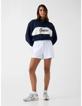 Pantalón corto con bolsillos de mujer - Guess - FashionsVida