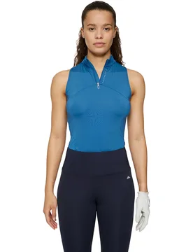 Top Tiana, ärmellos, dunkelblau l - J.lindeberg - FashionsVida