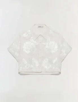 SIMKHAI Camicie Ivory - SIMKHAI - FashionsVida