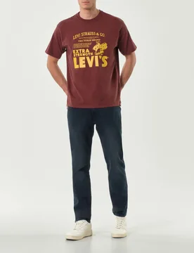 Jeans Levi's 502 tapered-fit lavaggio blu-black stone washed - Levis - FashionsVida