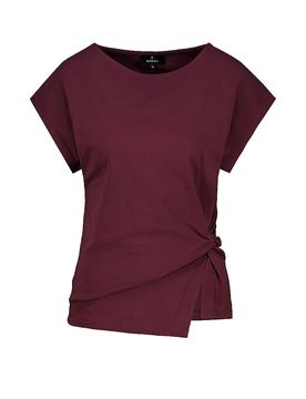 T-Shirt dunkelrot 40 damen