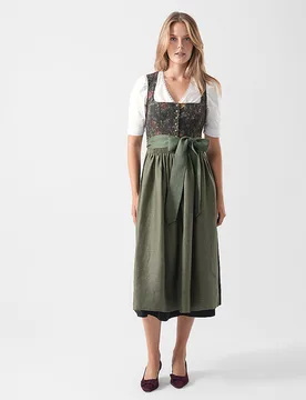 Dirndl MONIKA oliva 38 - Gottseidank - FashionsVida