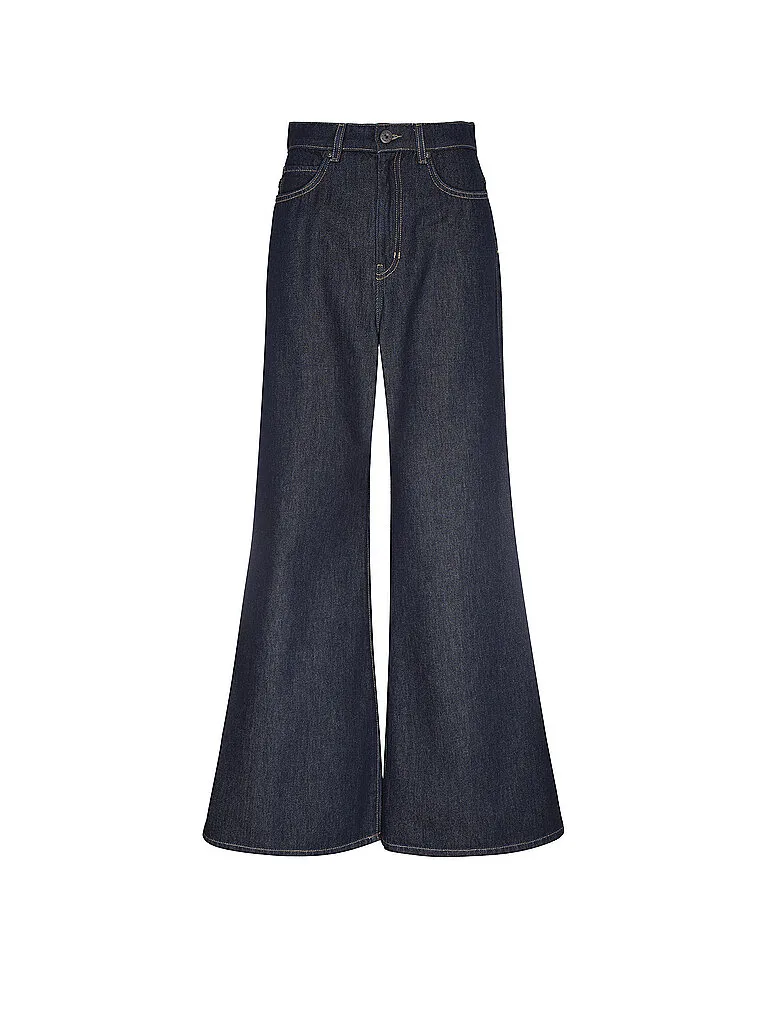 Jeans Flared Fit WKDSPORT azul oscuro 34 - Max Mara - FashionsVida