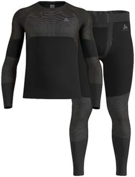 Ensemble de sous-vêtements longs Fundamentals Performance pour hommes noir L - Odlo - FashionsVida
