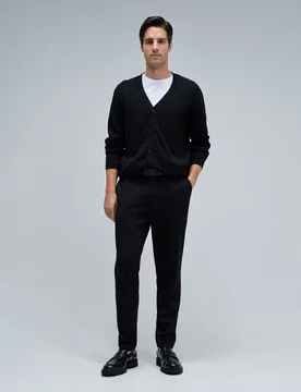 Pantalones de hombre joggers slim fit en tela - Salsa Jeans - FashionsVida
