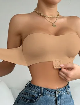 Sujetador con cierre delantero acolchado y push-up para mujer - Shein - FashionsVida