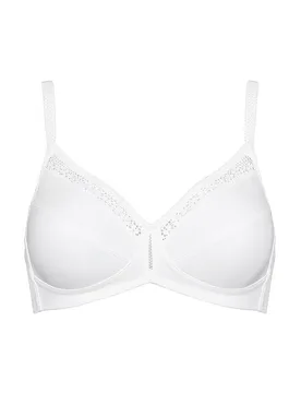Sujetador sin aros COTTON BEAUTY N white blanco 95C - Triumph - FashionsVida