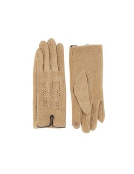 Guanti beige touch screen con interno caldo Biagiotti LB25W908-20