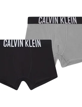Boxers B70b700509 2 Unités Black / Heather Grey 10-12 Années Garçon - Calvin Klein - FashionsVida
