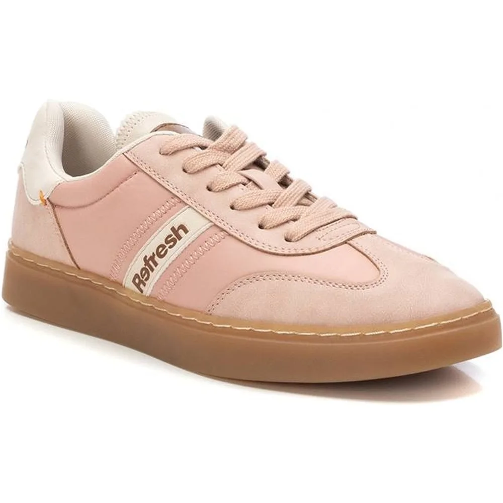 Zapatillas de lona de mujer con cordones - Refresh - FashionsVida