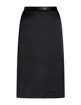 Falda midi Mujer Negro 36,38 Mujer - Elisabetta Franchi - FashionsVida