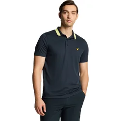 Lyle Polo Tipped Collar, navy s
