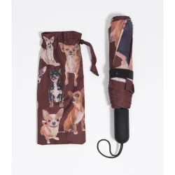Paraguas con estampado de perros
