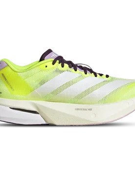 Adizero Boston 13 Women's Sneakers - Yellow - Size 4 - Mesh/Synthetic - Yellow - Size: 4 - Adidas - FashionsVida