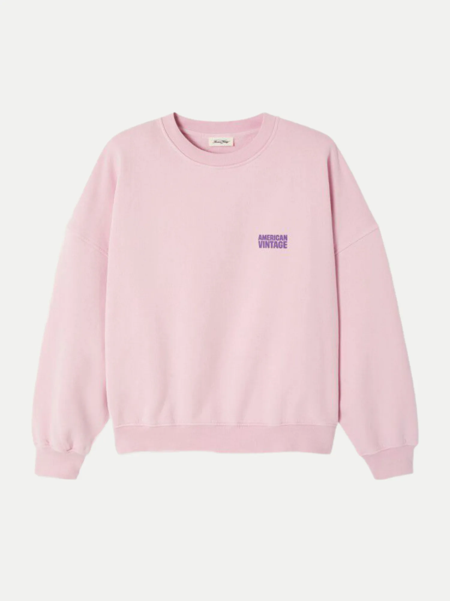 American Vintage Sweatshirt Rosa S - American vintage - FashionsVida