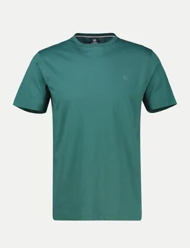 T-Shirt im Serafino-Style Grün L - Lerros - FashionsVida