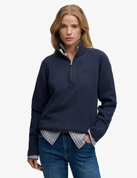 Superdry Damen Marineblau Pullover, Größe: 38 - Größe: 38 - 79.99 - FashionsVida