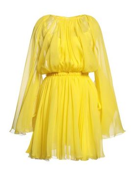 Dolce&Gabbana Minivestido Mujer Amarillo 34,36,38 Mujer