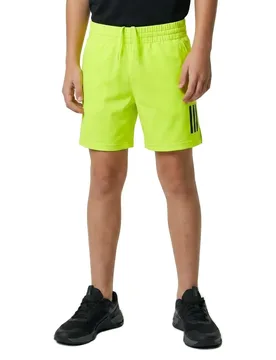 Club 3 Stripes Shorts Lucid Lemon 5-6 Years - Adidas - FashionsVida