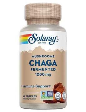 Capsules Chaga Fermented 1000mg Immunity 60 Unités