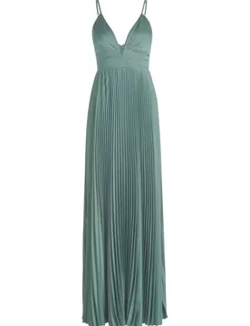 Kleid Lang ohne Arm female