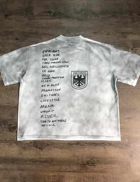 SAINT OF MICHAEL KANYE WEST Best Quality Vintage Printin 100%Cotton Tee Streetwear Casual Loose Oversize Tops Summer T Shirt Men - Aliexpress - FashionsVida