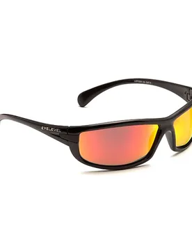 Jupiter Polarized Sunglasses Black Red/CAT3 Men,Women - Eyelevel - FashionsVida