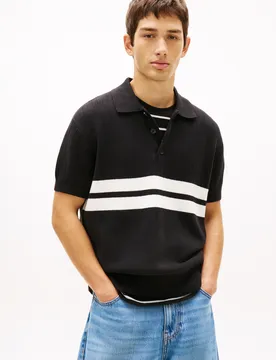TJM REG SS KNITTED POLO male