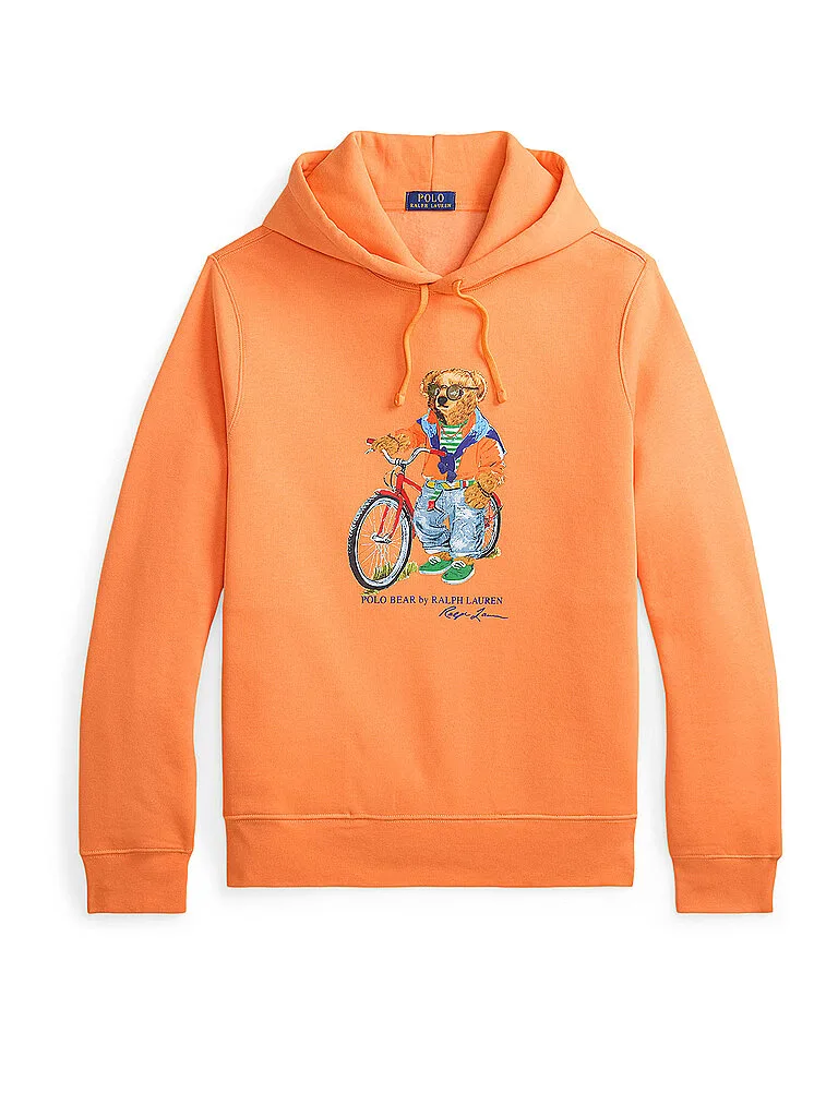 Sudadera con capucha - Hoodie naranja L - Ralph Lauren - FashionsVida