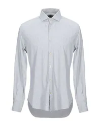 Camisa Hombre Gris perla 38 Hombre