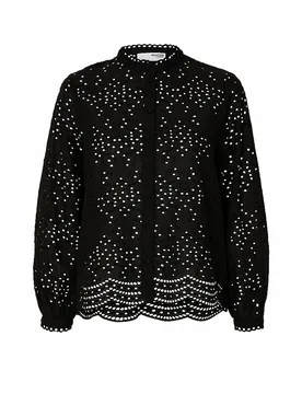 Blusa SLFTATIANA negro 34 - Selected Femme - FashionsVida