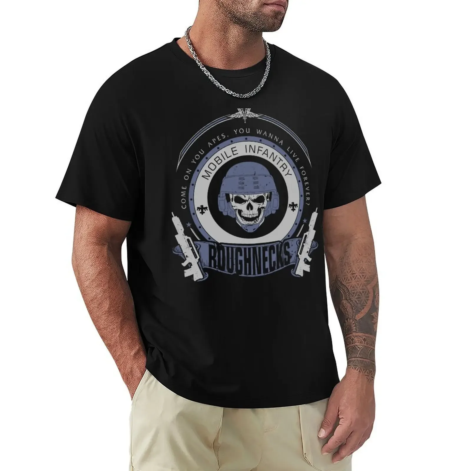 ROUGHNECKS - LIMITED EDITION T-Shirt Plus Size Basic Cotton T-Shirt - Aliexpress - FashionsVida