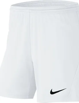 Short Dri Fit Park 3 Knit White / Black S - Nike - FashionsVida
