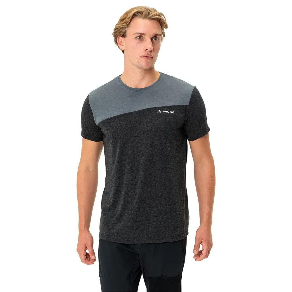 Maglietta A Maniche Corte Sveit Black / White - VAUDE - FashionsVida