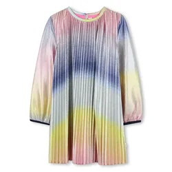 Robe à Manches Longues U21584 Multicolor 4 Années Fille