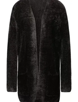 LTD QR_fluffy long cardi female