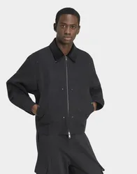 Mens Bomber Premium Essentials - Nero, nero nero Uomo taglia L