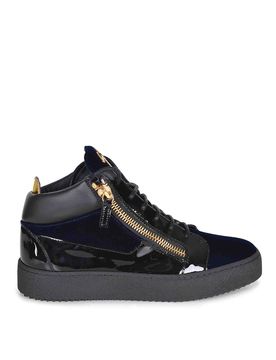 Sneakers Alte Realizzate In Pelle